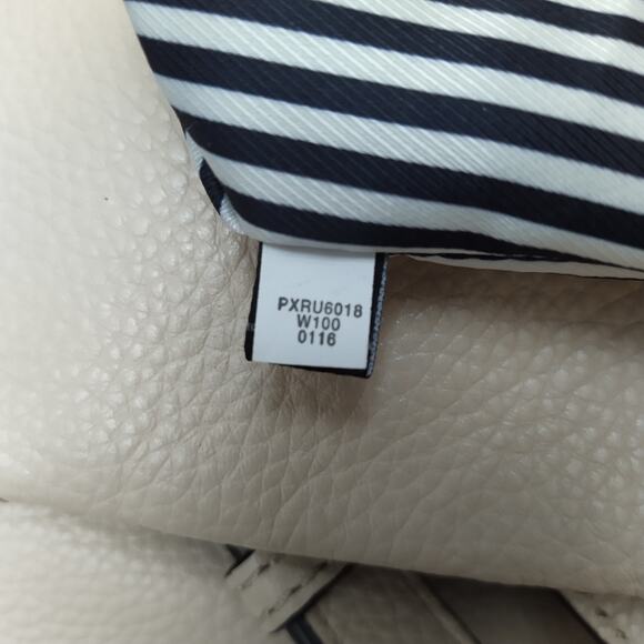 Kate Spade New York Beige Pebbled Leather Zipper Flap Closure Crossbody Bag - Picture 13 of 16